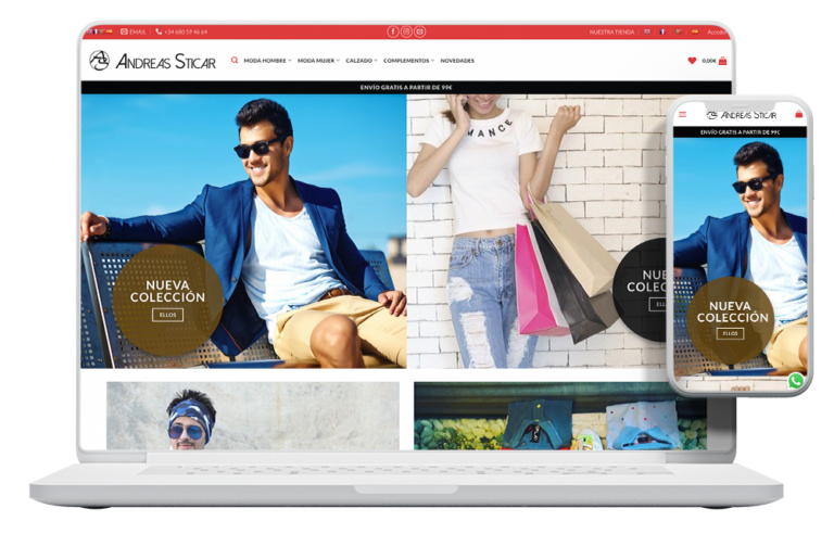 Tienda online Andreass