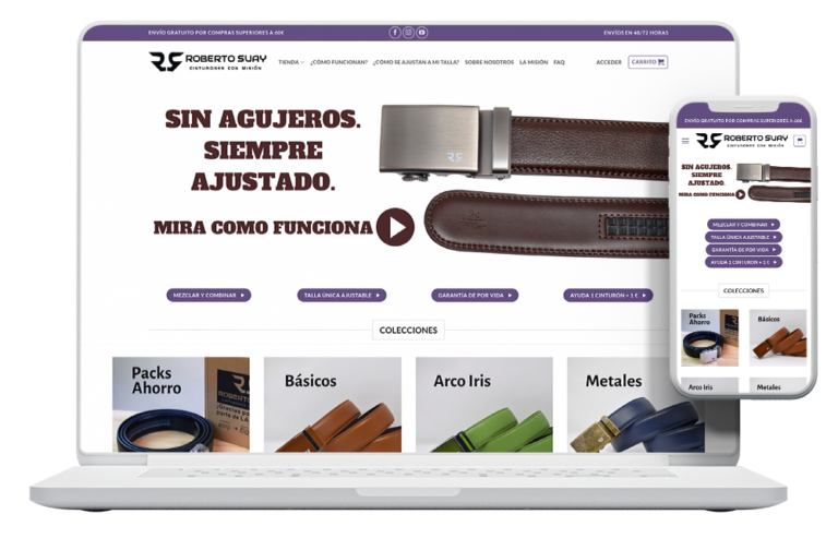 Tienda online de cinturones