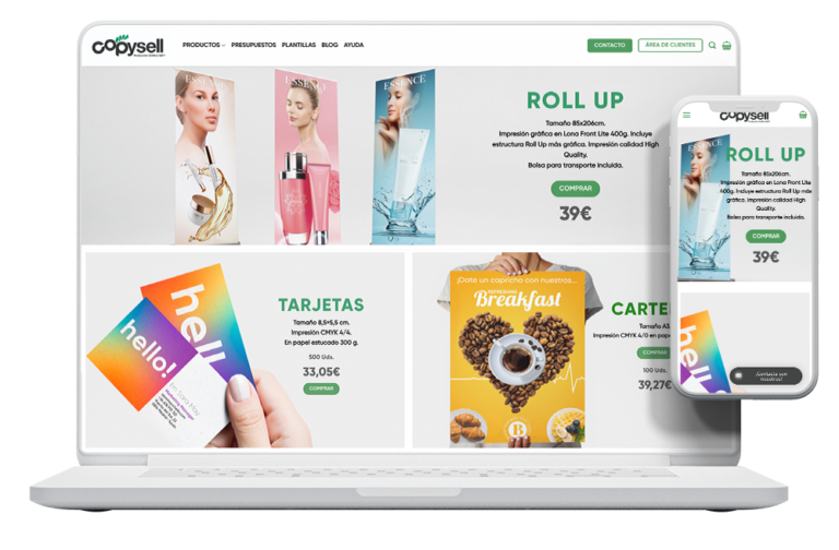 Tienda online Copysell