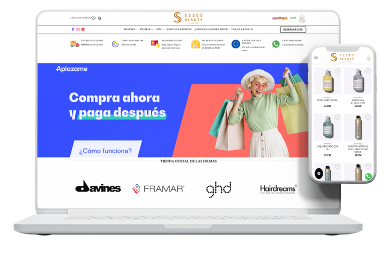 Tienda online Esses Beauty