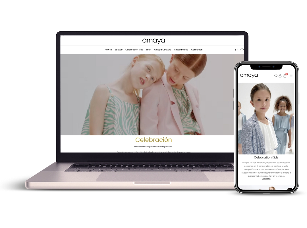 Tienda online Amaya for Kids