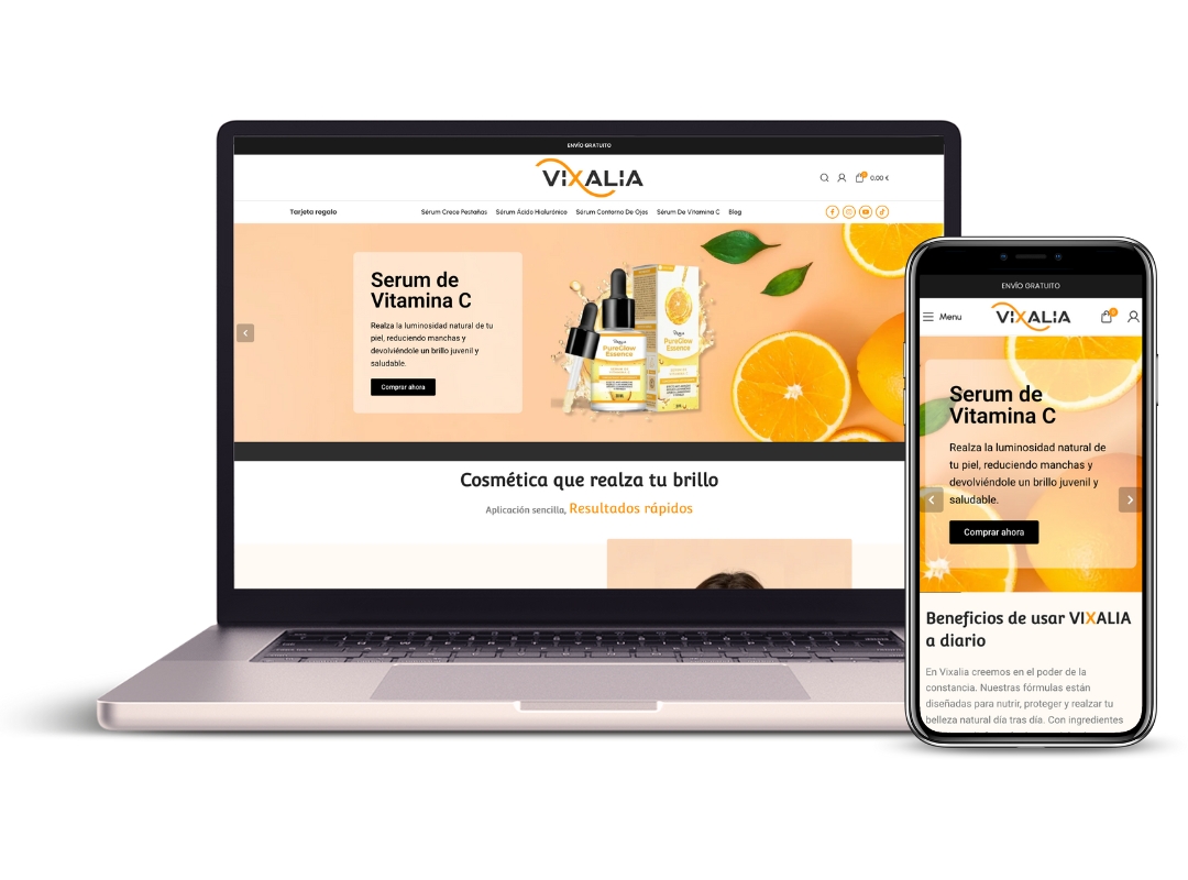 Diseño web Vixalia